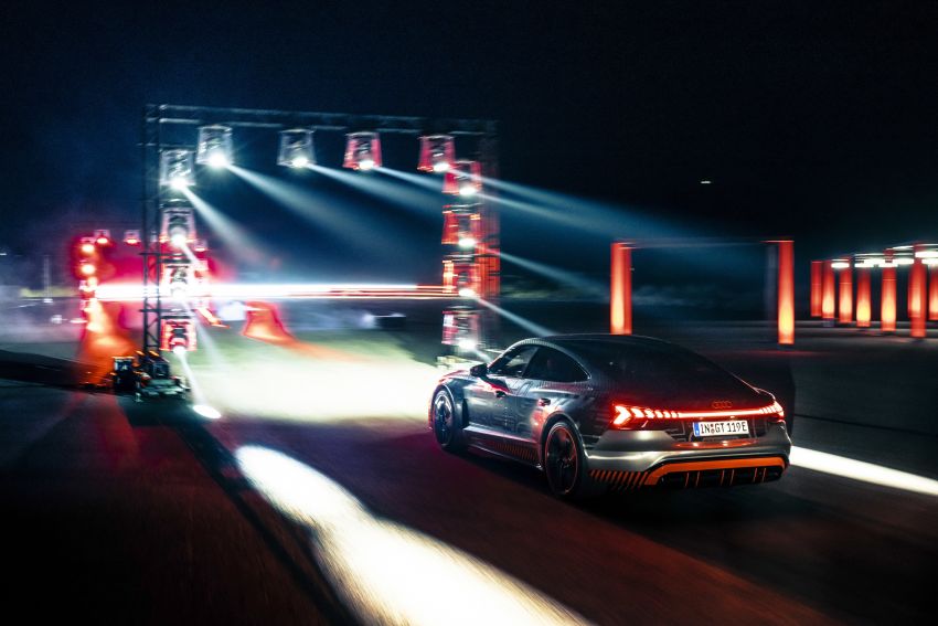 Audi RS e-tron GT teased – dual-motor electric four-door coupé with 646 PS, 830 Nm, around 400 km range 1205091