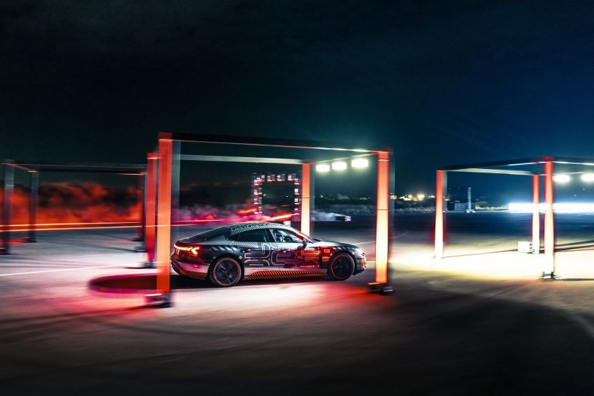 Audi RS e-tron GT teased – dual-motor electric four-door coupé with 646 PS, 830 Nm, around 400 km range 1205092