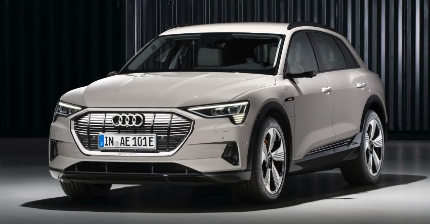 2021 Audi e-tron SUV upgraded with faster 22 kW AC charging, new steering wheel & 22-inch alloy designs 1218472