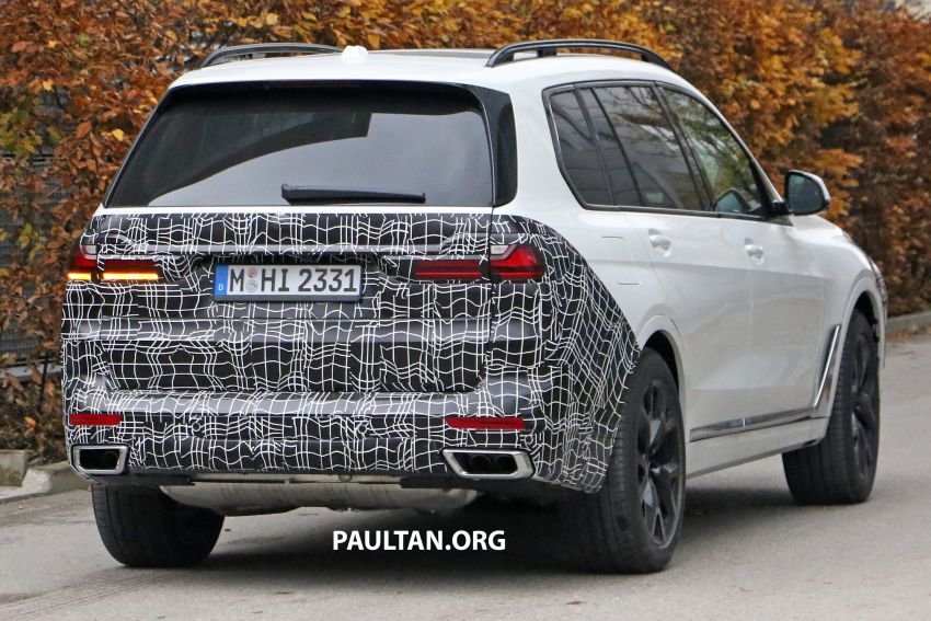 SPYSHOTS: BMW X7 facelift shows radical new look 1218467