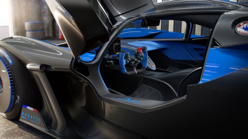Bugatti Bolide revealed – track-only hypercar with 1,850 PS, 1,240 kg weight, 5:23.1 Nürburgring lap time 1202669