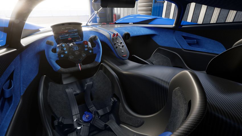 Bugatti Bolide didedah – hypercar kegunaan litar berkuasa 1,850 PS, 1,850 Nm, berat cuma 1,240 kg 1202900