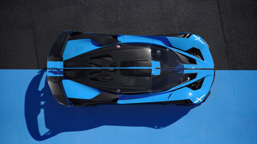 Bugatti Bolide didedah – hypercar kegunaan litar berkuasa 1,850 PS, 1,850 Nm, berat cuma 1,240 kg 1202916