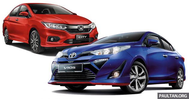 Honda City sebagai pencabar terdekat Toyota Vios; kekal terajui segmen-B bagi 4 generasi di Malaysia