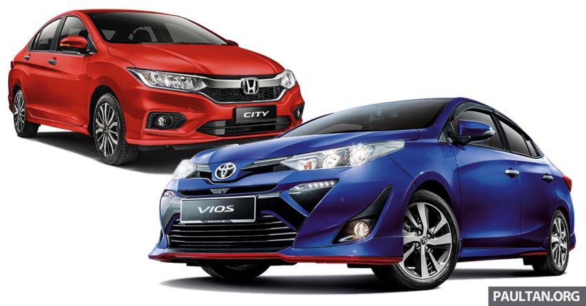 Honda City sebagai pencabar terdekat Toyota Vios; kekal terajui segmen-B bagi 4 generasi di Malaysia 1214730
