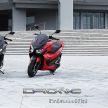 GPX Drone dilancar di Thailand – skuter 150 cc hasil kerjasama dengan SYM, pelbagai kelengkapan canggih