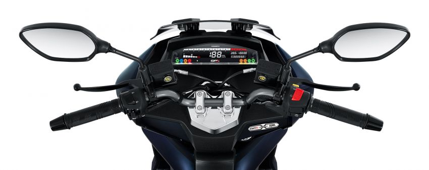 GPX Drone dilancar di Thailand – skuter 150 cc hasil kerjasama dengan SYM, pelbagai kelengkapan canggih 1214519