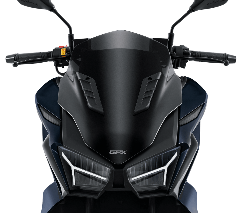 GPX Drone dilancar di Thailand – skuter 150 cc hasil kerjasama dengan SYM, pelbagai kelengkapan canggih 1214532