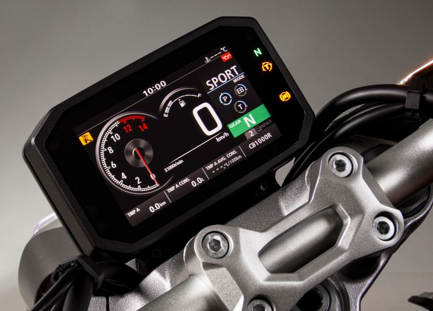 Honda CB1000R 2021 tampil dengan gaya lebih agresif, skrin TFT lima inci, pilihan model Black Edition 1207675