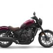 Honda Rebel 1100 guna enjin sama seperti Africa Twin, pilihan transmisi manual atau DCT enam kelajuan