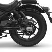 Honda Rebel 1100 guna enjin sama seperti Africa Twin, pilihan transmisi manual atau DCT enam kelajuan
