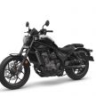 Honda Rebel 1100 guna enjin sama seperti Africa Twin, pilihan transmisi manual atau DCT enam kelajuan