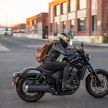 Honda Rebel 1100 guna enjin sama seperti Africa Twin, pilihan transmisi manual atau DCT enam kelajuan