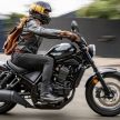 Honda Rebel 1100 guna enjin sama seperti Africa Twin, pilihan transmisi manual atau DCT enam kelajuan