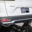 GALERI: Honda CR-V <em>facelift</em> 2020 varian 1.5L TC-P 2WD dan 4WD, masing-masing RM158k dan RM163k