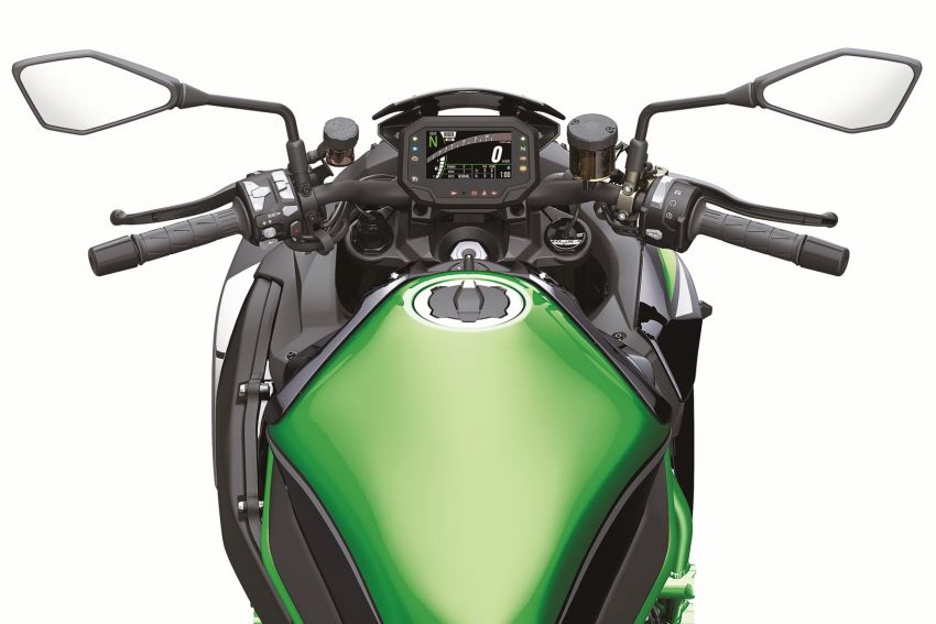 2021 Kawasaki Z H2 SE gets electronic suspension 1215836
