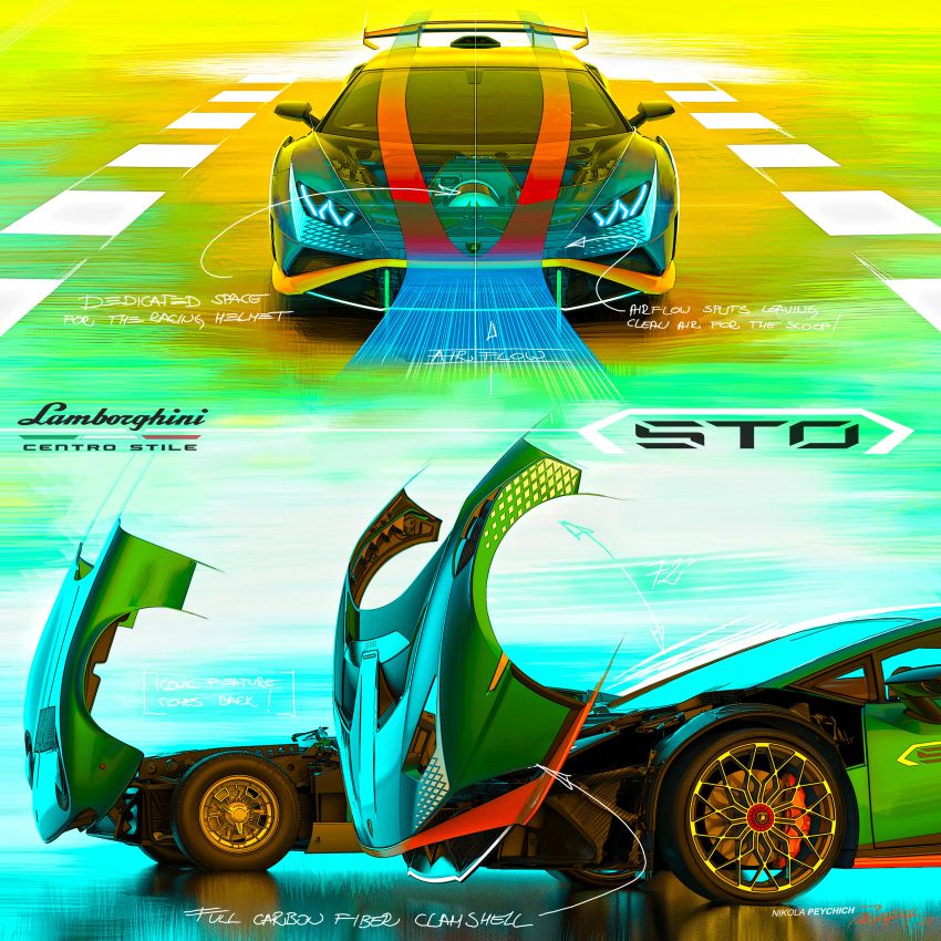 Lamborghini Huracán STO – a race car for the road 1213007