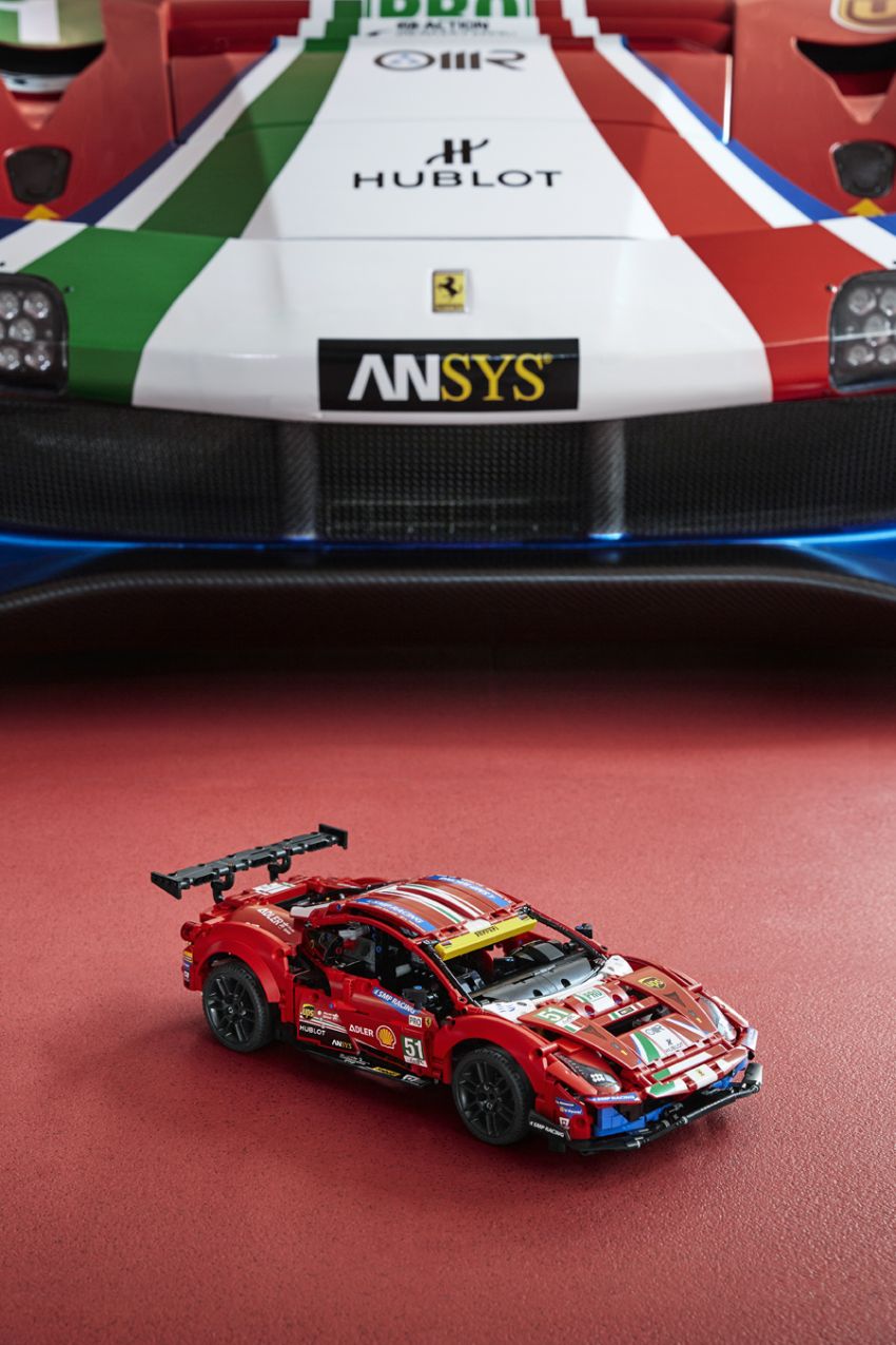 Lego Technic Ferrari 488 GTE revealed – RM799.90 1215987