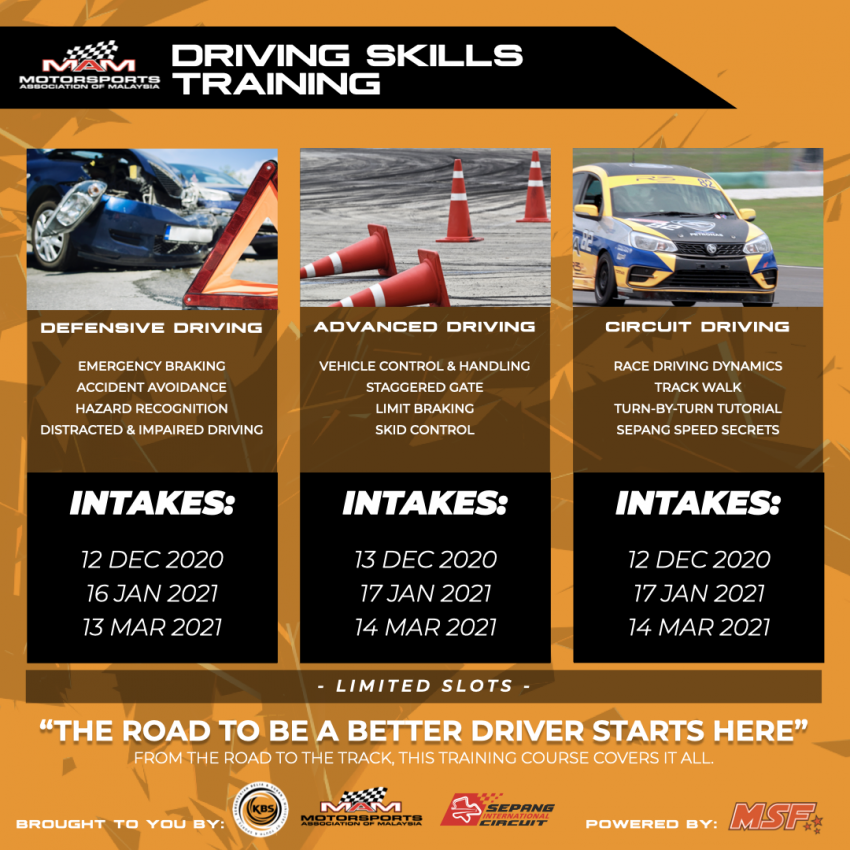 Motorsports Association of Malaysia launches driver training courses – powered by Malaysia Speed Festival 1218634