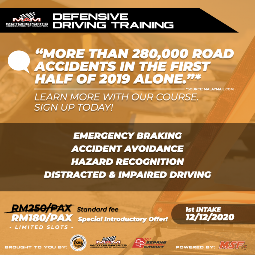 Motorsports Association of Malaysia launches driver training courses – powered by Malaysia Speed Festival 1218632