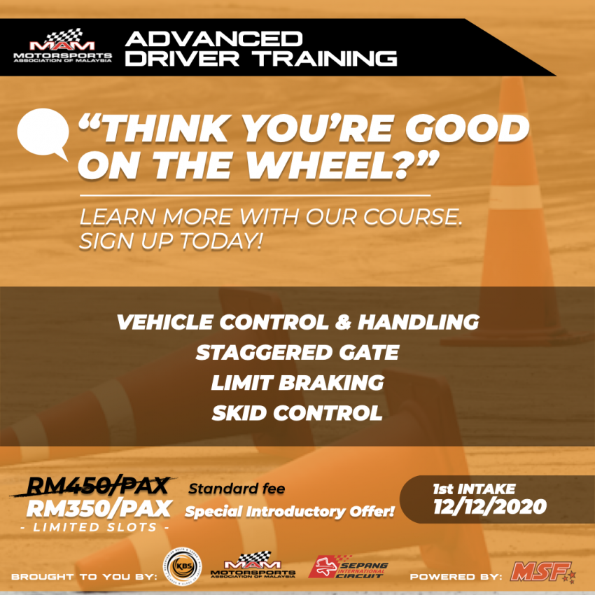 Motorsports Association of Malaysia launches driver training courses – powered by Malaysia Speed Festival 1218631