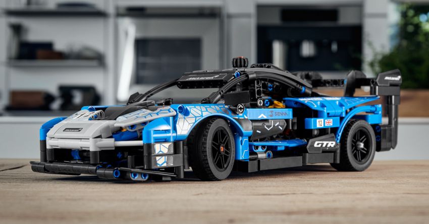 Lego Technic McLaren Senna GTR revealed – 830-piece set with moving V8, dihedral doors, blue livery 1218572