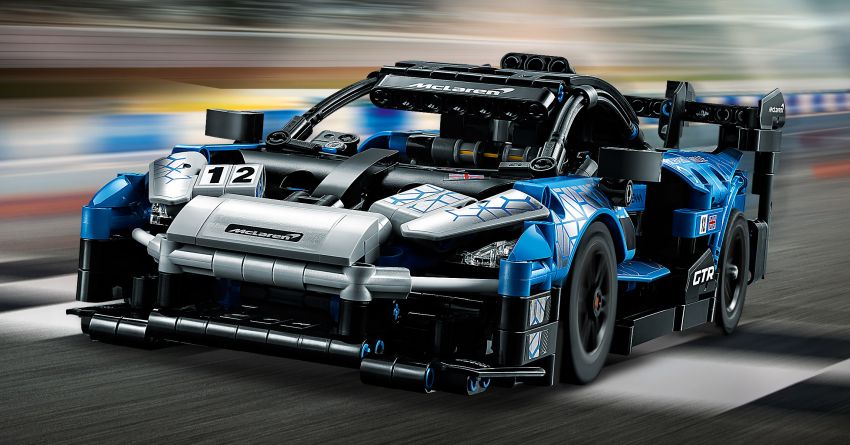 Lego Technic McLaren Senna GTR revealed – 830-piece set with moving V8, dihedral doors, blue livery 1218573