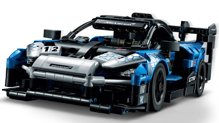 Lego Technic McLaren Senna GTR revealed – 830-piece set with moving V8, dihedral doors, blue livery 1218575