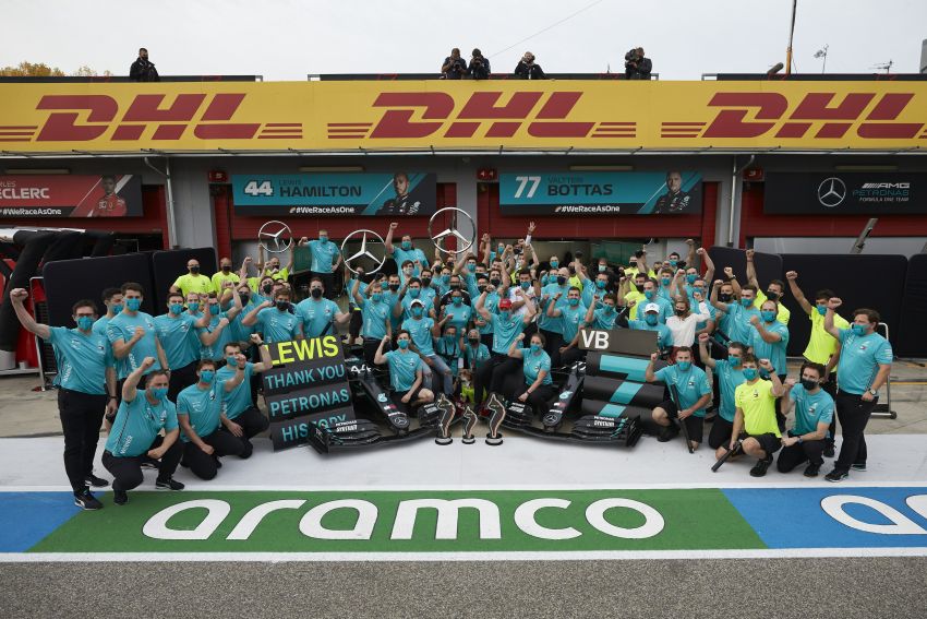 Mercedes AMG Petronas clinches 7th straight F1 titles 1202294
