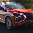 Mitsubishi Eclipse Cross facelift detailed in Australia – new looks, larger touchscreen, bigger boot space