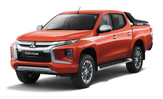 Mitsubishi Triton Adventure X – striking Sun Flare Orange Pearl added to range of exterior colours