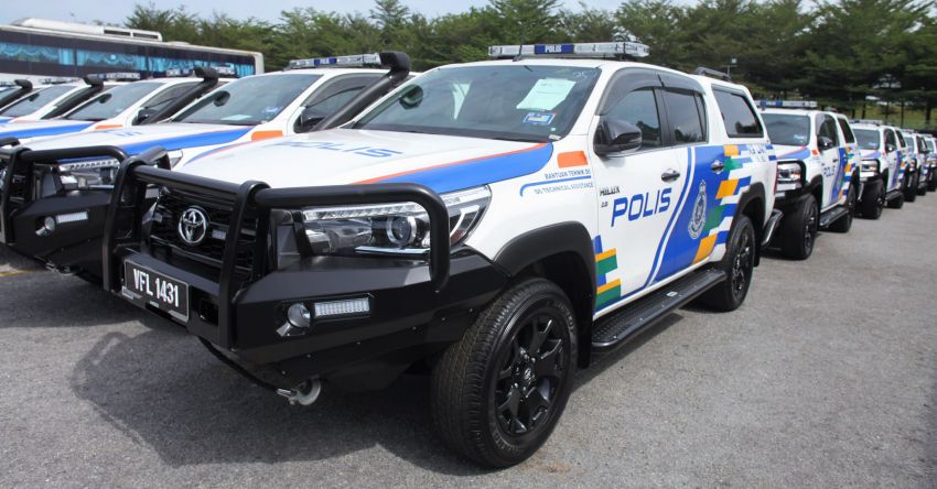 PDRM adds 39 Toyota Hilux 2.8 Black Edition and 24 BMW R 1250 GS vehicles to its fleet – K9 unit, UTK use 1209965
