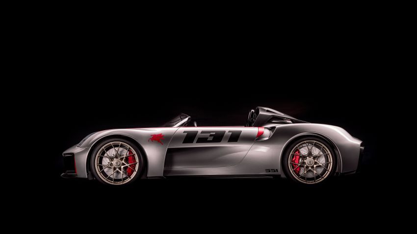 Porsche tunjuk kajian rekaan bagi model 919 Street, Vision Spyder dan Renndienst 6-tempat duduk 1209334