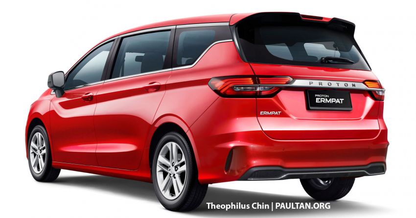 Proton Ertiga replacement rendered with X50 styling 1202524