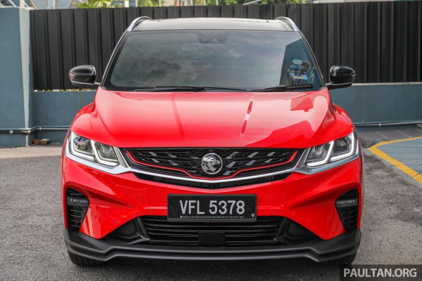 2020 Proton X50 with optional RM3,500 Urban package – powered tailgate, toll reader, coil mats, sunshades 1208569