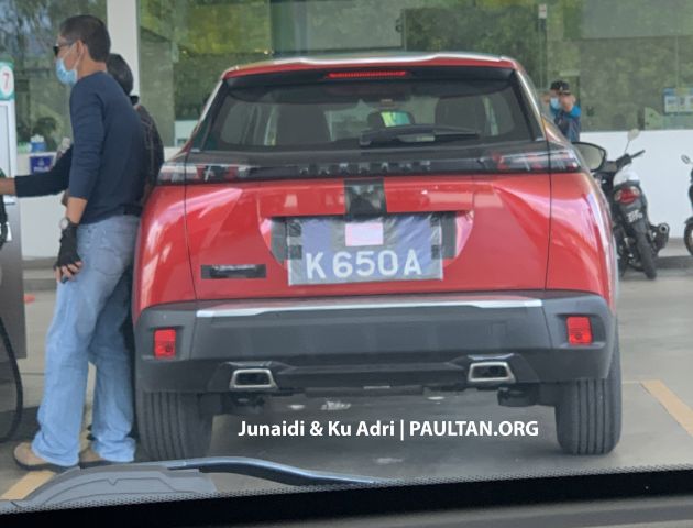 SPIED: Second-gen Peugeot 2008 spotted in Malaysia