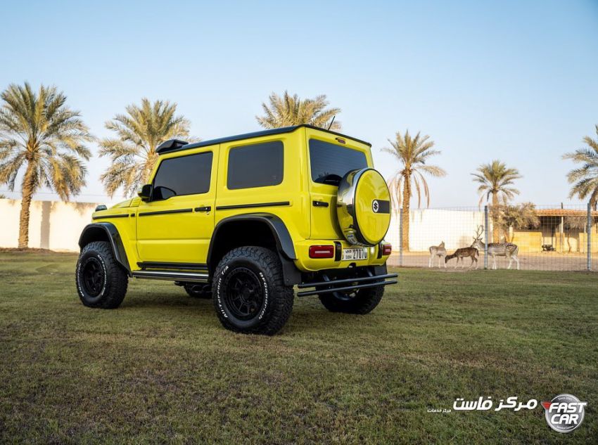 Suzuki Jimny with G-Class conversion kit takes on the Mercedes-Benz G500 4×4² – look at the size difference! 1218167