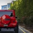 Suzuki Jimny with G-Class conversion kit takes on the Mercedes-Benz G500 4×4² – look at the size difference!