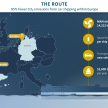 Kapal pengangkut kereta Volkswagen Group bergerak guna bahan api dari minyak masak terpakai di Eropah