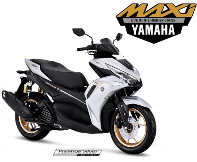 2021 Yamaha Aerox 155 VVA Connected in Indonesia
