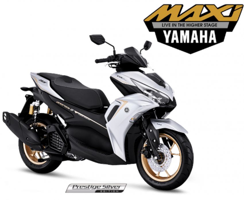 2021 Yamaha Aerox 155 VVA Connected in Indonesia 1202351