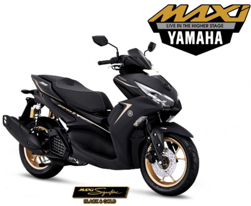 2021 Yamaha Aerox 155 VVA Connected in Indonesia 1202353