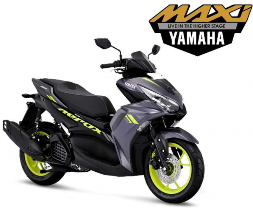 2021 Yamaha Aerox 155 VVA Connected in Indonesia 1202355