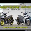 2021 Yamaha Aerox 155 VVA Connected in Indonesia