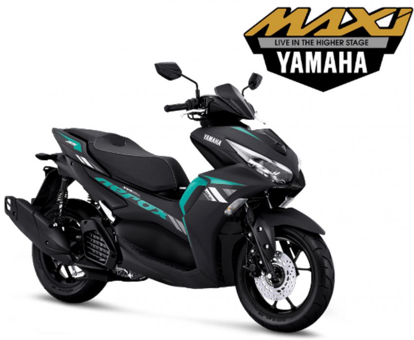 2021 Yamaha Aerox 155 VVA Connected in Indonesia 1202362