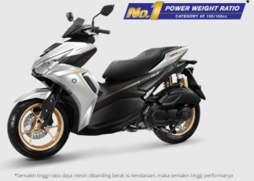2021 Yamaha Aerox 155 VVA Connected in Indonesia 1202365