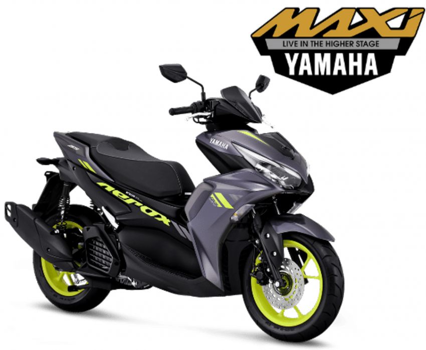 Yamaha Aerox/NVX 155 Connected tiba di Indonesia – penampilan baru, boleh sambung kepada telefon 1202447