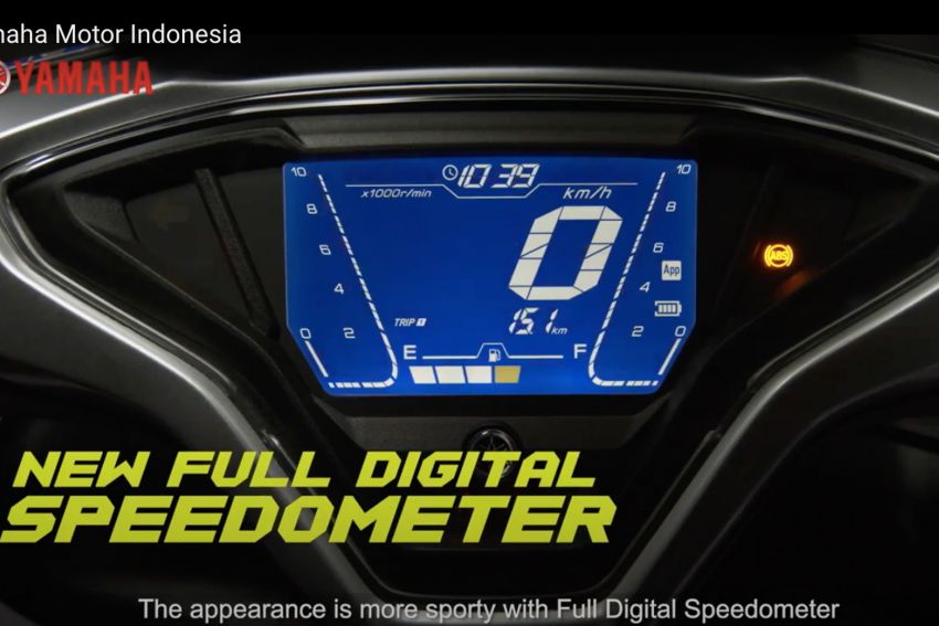 Yamaha Aerox/NVX 155 Connected tiba di Indonesia – penampilan baru, boleh sambung kepada telefon 1202388