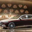 Z223 Mercedes-Maybach S-Class debuts – ultra-posh, tech-loaded flagship limo with 3,396 mm wheelbase