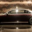 Z223 Mercedes-Maybach S-Class debuts – ultra-posh, tech-loaded flagship limo with 3,396 mm wheelbase